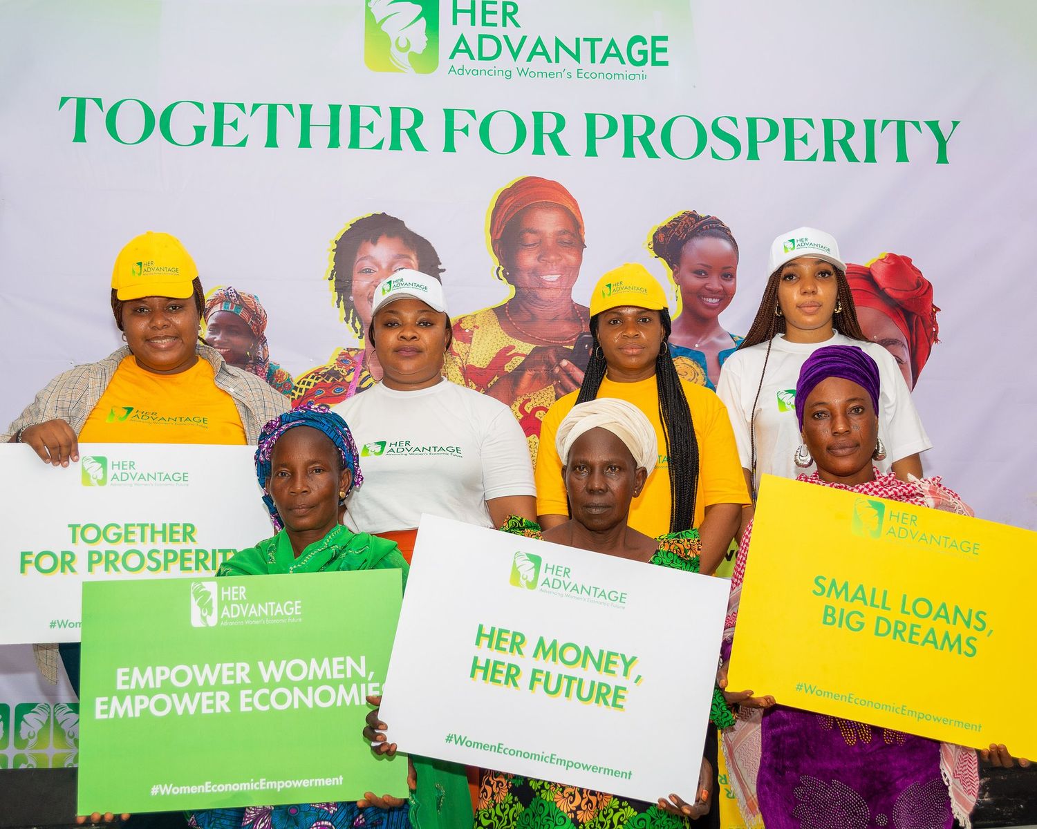 Women attending a business growth session